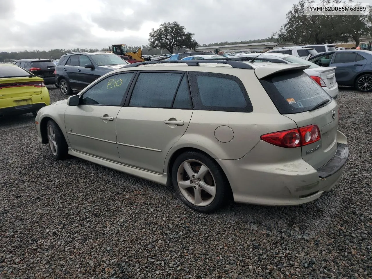 2005 Mazda 6 S VIN: 1YVHP82D055M68389 Lot: 78304674