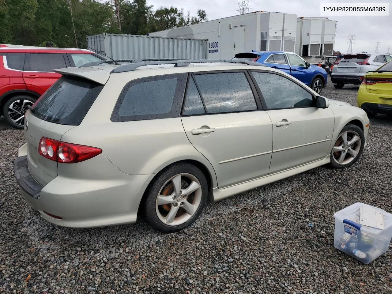 2005 Mazda 6 S VIN: 1YVHP82D055M68389 Lot: 78304674