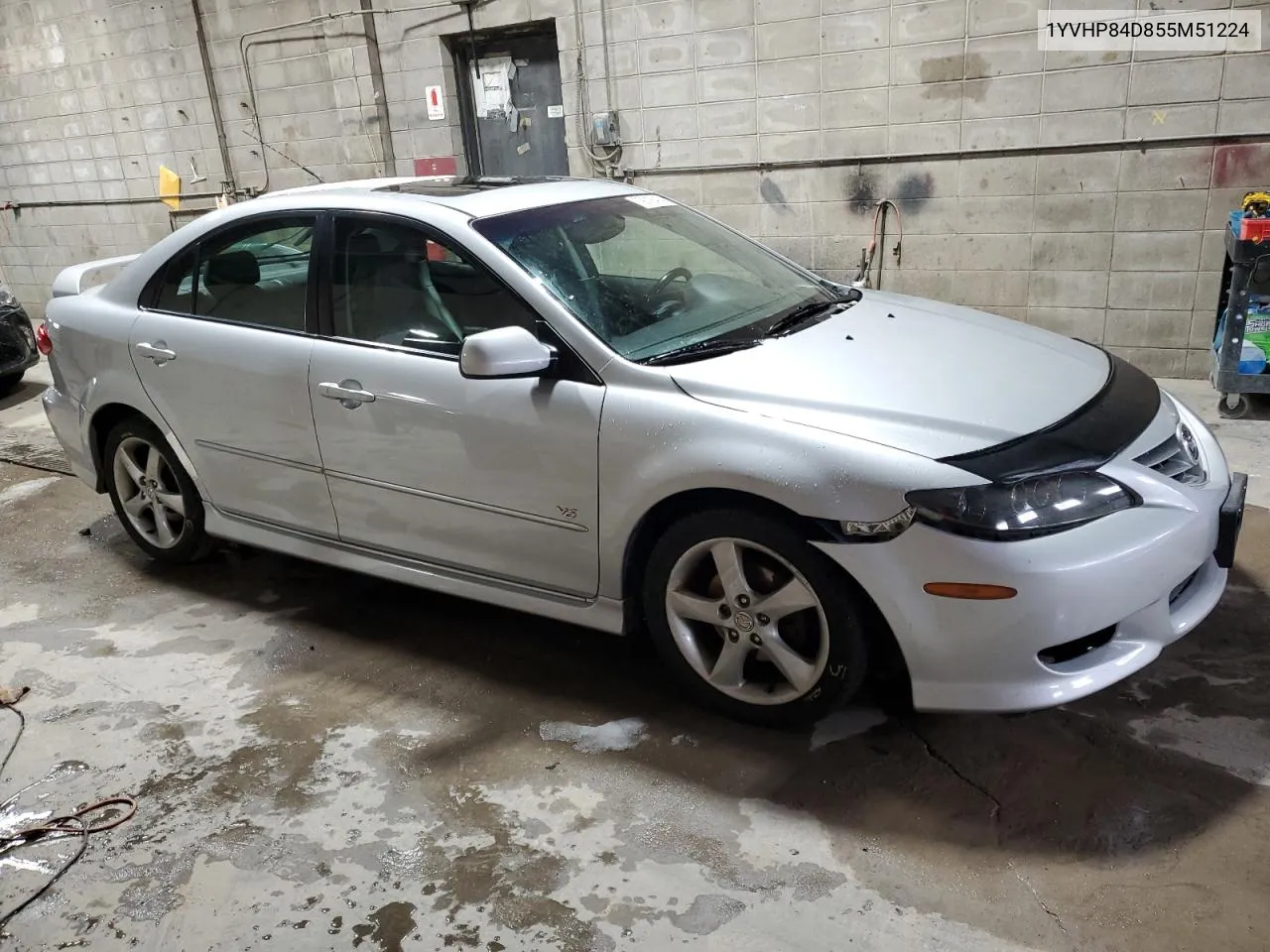 2005 Mazda 6 S VIN: 1YVHP84D855M51224 Lot: 79118414