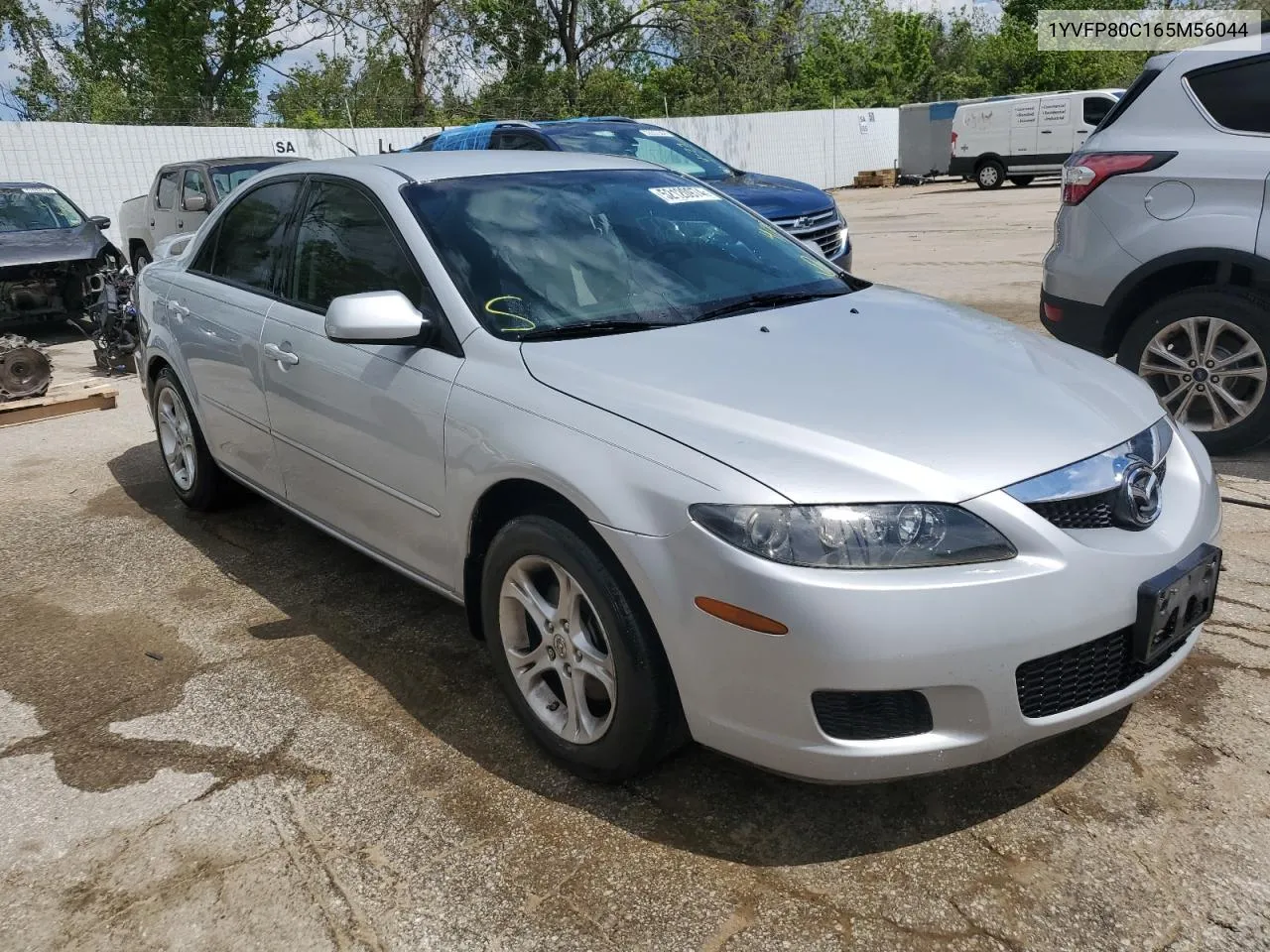 2006 Mazda 6 I VIN: 1YVFP80C165M56044 Lot: 52120974