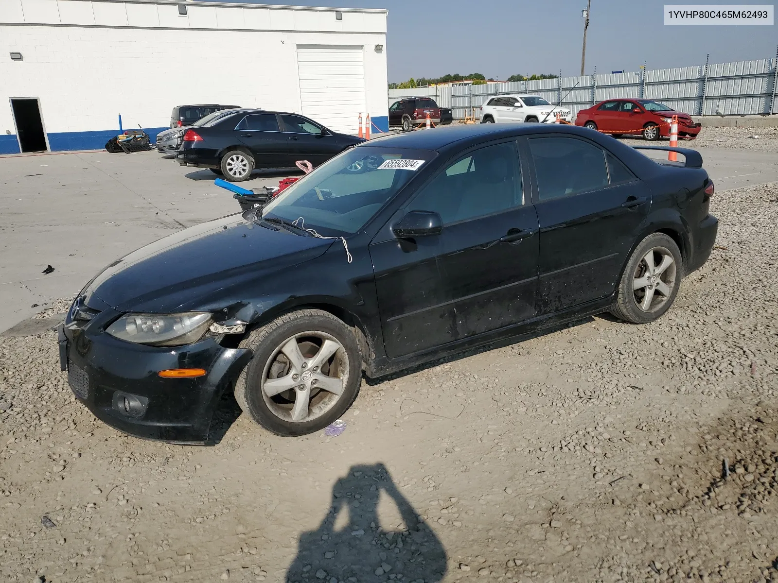 2006 Mazda 6 I VIN: 1YVHP80C465M62493 Lot: 65592804