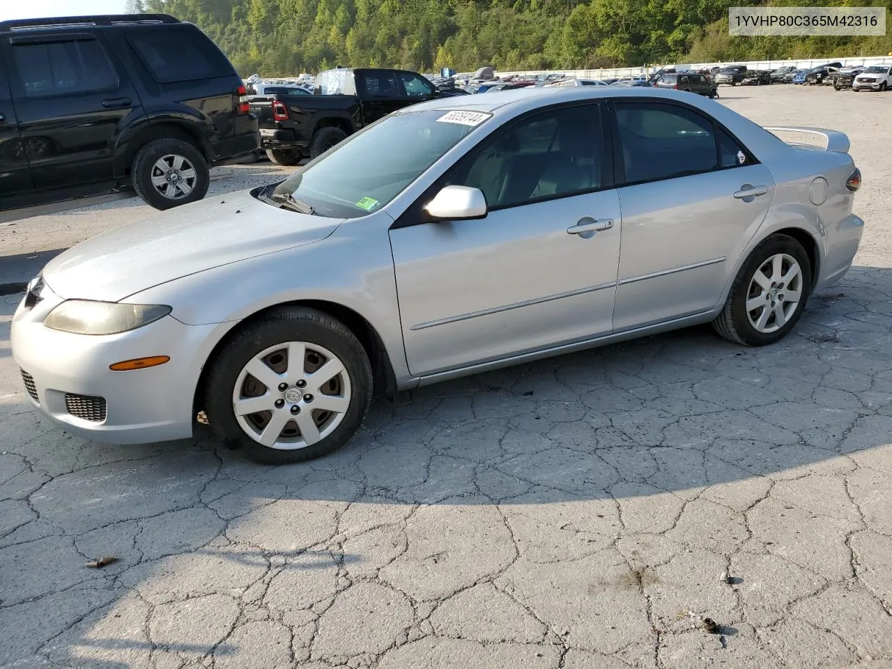 2006 Mazda 6 I VIN: 1YVHP80C365M42316 Lot: 68359144