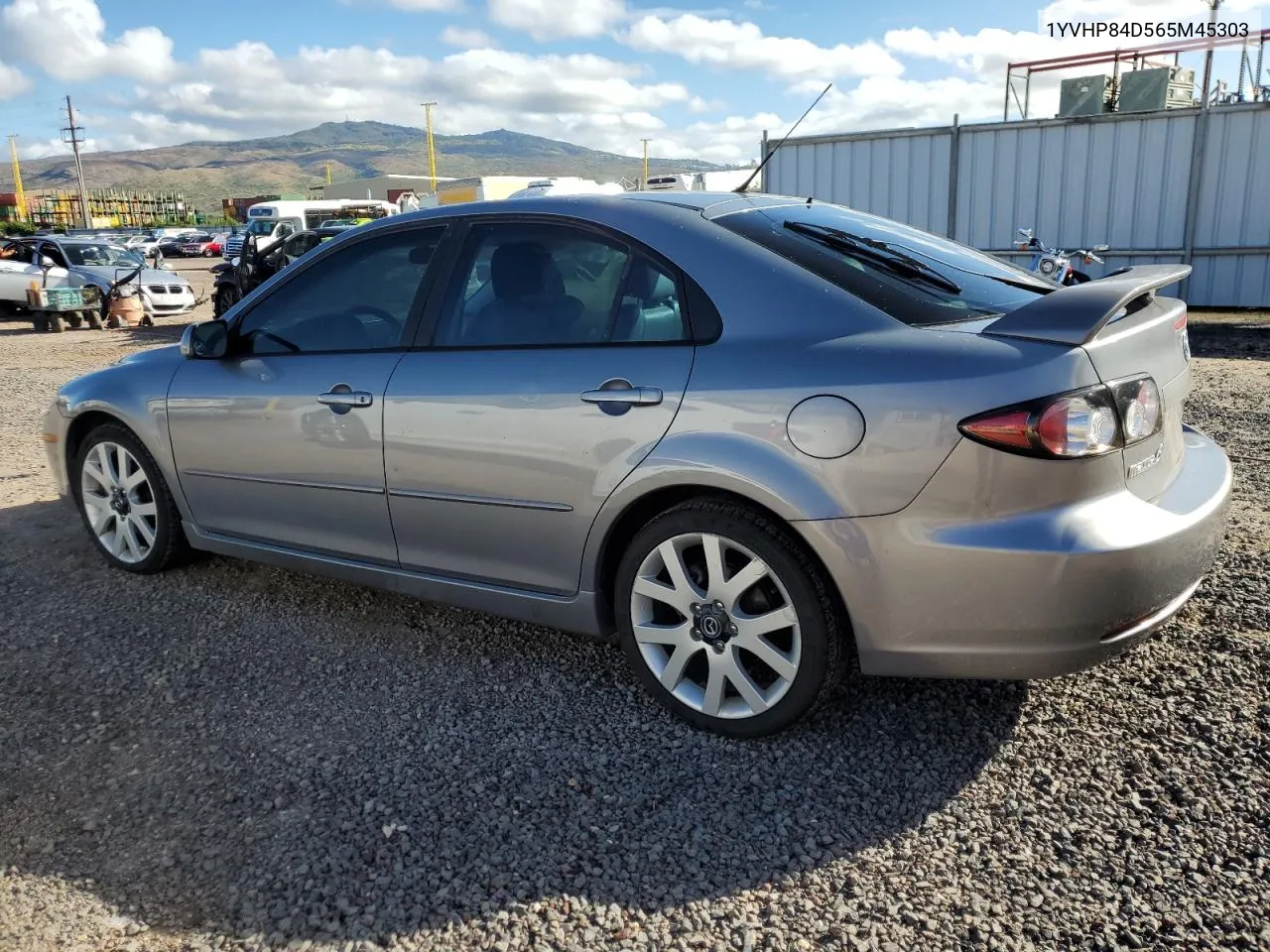 2006 Mazda 6 S VIN: 1YVHP84D565M45303 Lot: 70111324