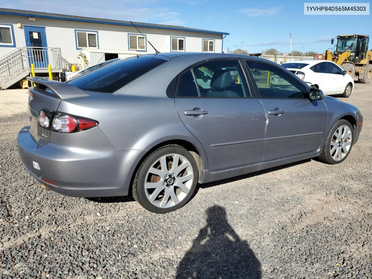 2006 Mazda 6 S VIN: 1YVHP84D565M45303 Lot: 70111324