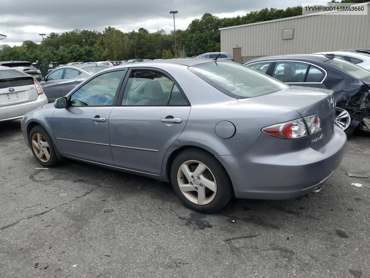 2006 Mazda 6 S VIN: 1YVHP80D165M63660 Lot: 70790554