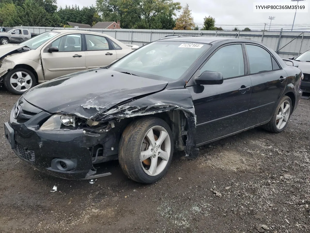 2006 Mazda 6 I VIN: 1YVHP80C365M35169 Lot: 71252164