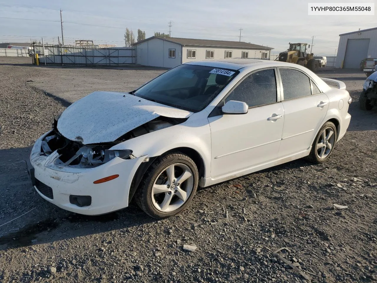 2006 Mazda 6 I VIN: 1YVHP80C365M55048 Lot: 73814184