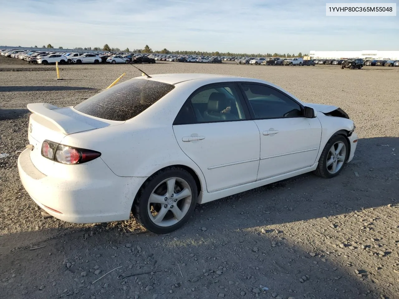 2006 Mazda 6 I VIN: 1YVHP80C365M55048 Lot: 73814184