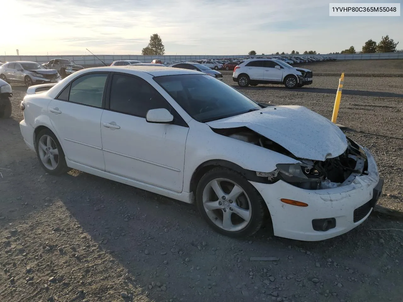 2006 Mazda 6 I VIN: 1YVHP80C365M55048 Lot: 73814184