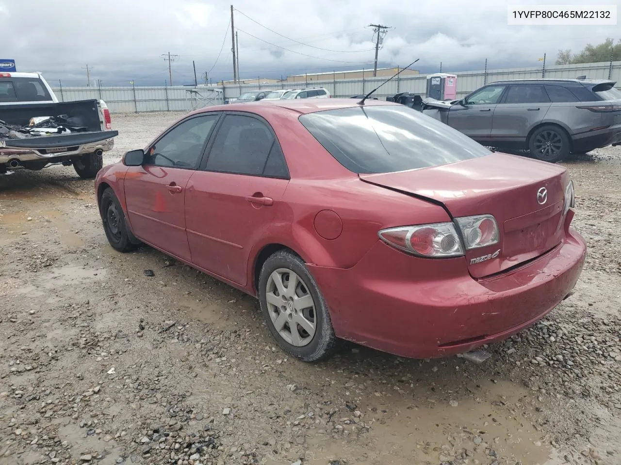 2006 Mazda 6 I VIN: 1YVFP80C465M22132 Lot: 76111984