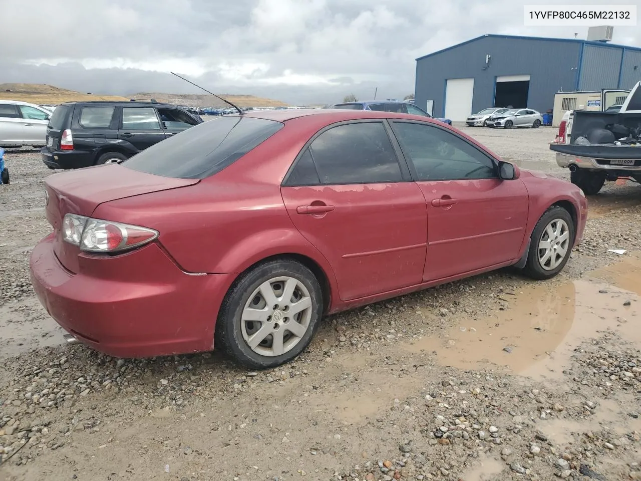 2006 Mazda 6 I VIN: 1YVFP80C465M22132 Lot: 76111984