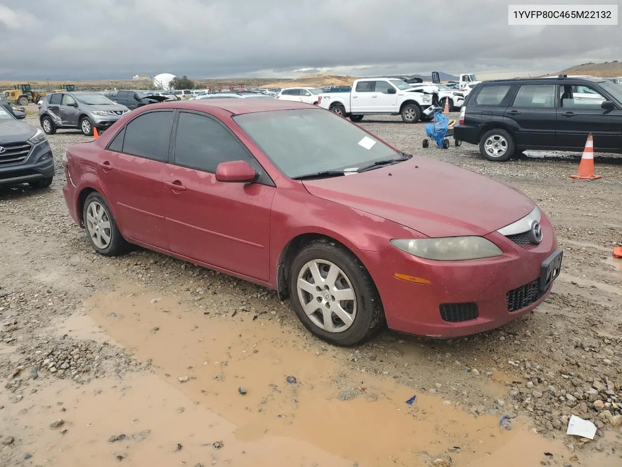 2006 Mazda 6 I VIN: 1YVFP80C465M22132 Lot: 76111984