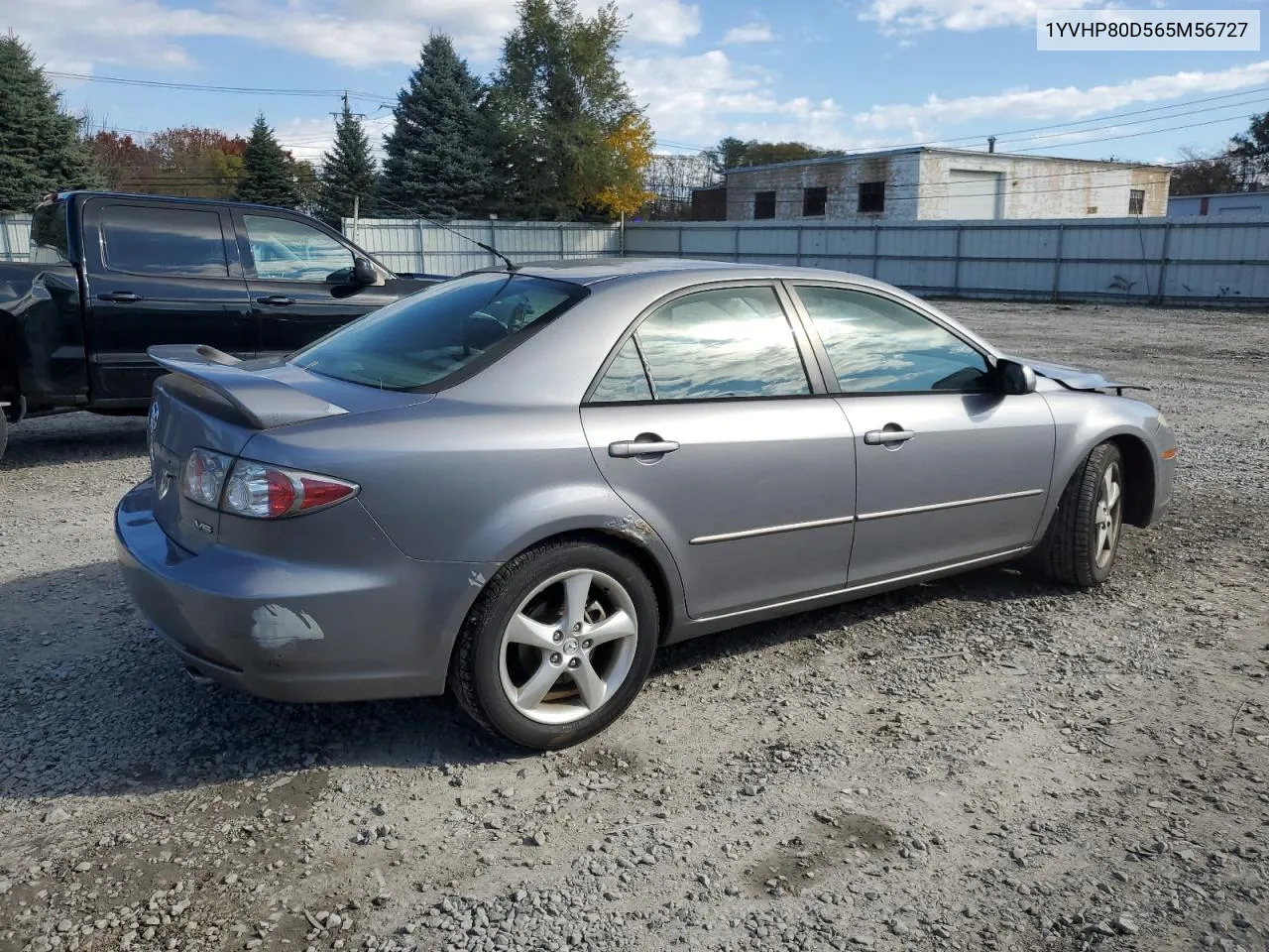 2006 Mazda 6 S VIN: 1YVHP80D565M56727 Lot: 78409584