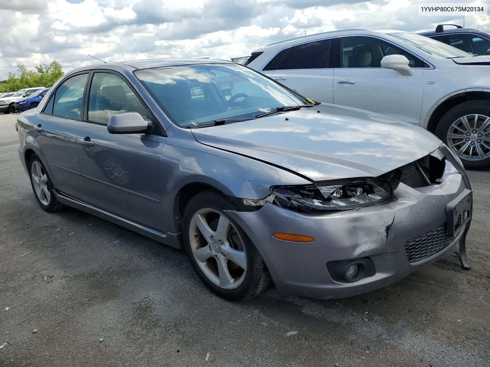 2007 Mazda 6 I VIN: 1YVHP80C675M20134 Lot: 54034644