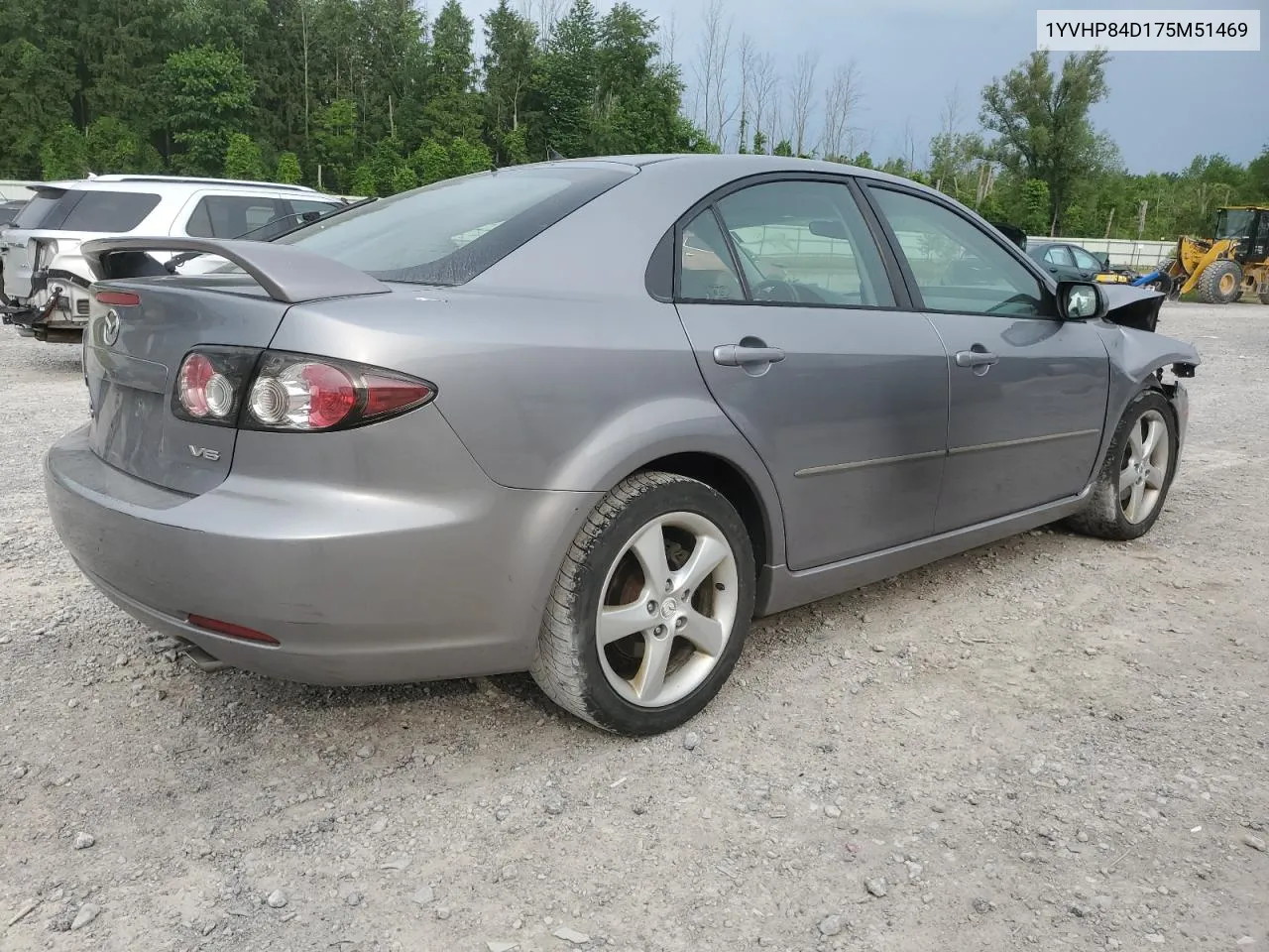 2007 Mazda 6 S VIN: 1YVHP84D175M51469 Lot: 59375724