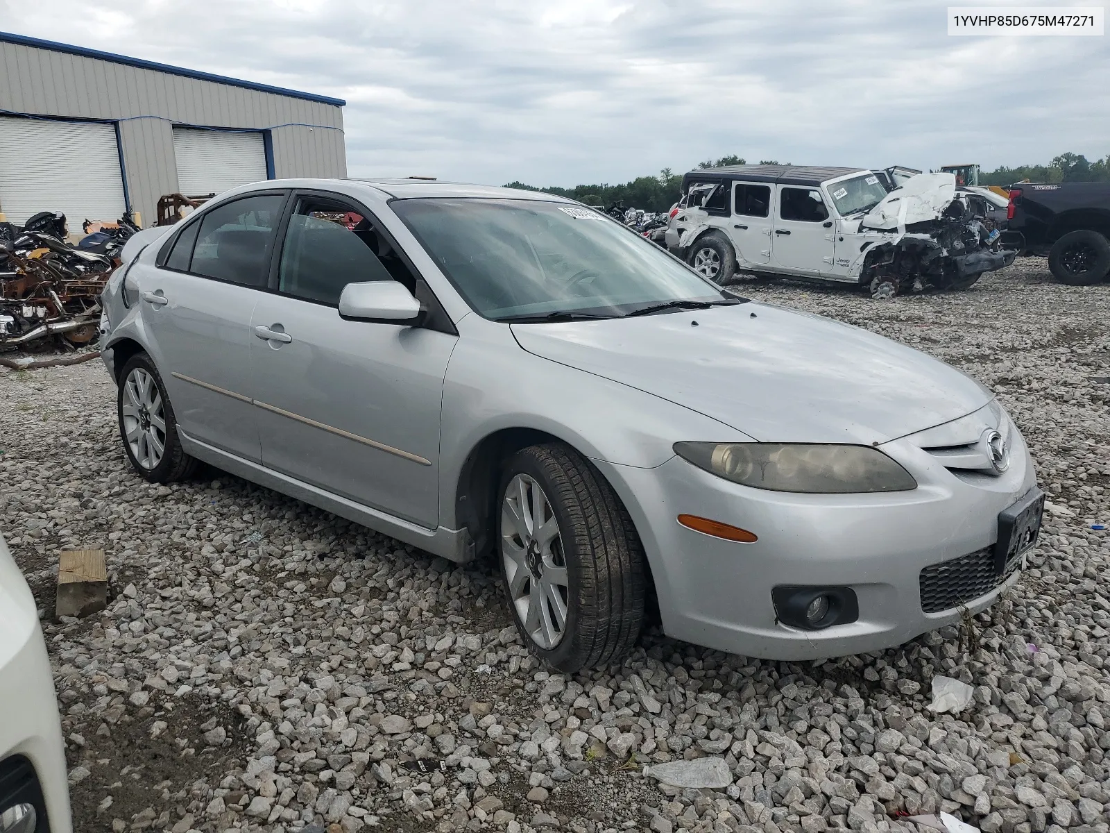 2007 Mazda 6 S VIN: 1YVHP85D675M47271 Lot: 63884654