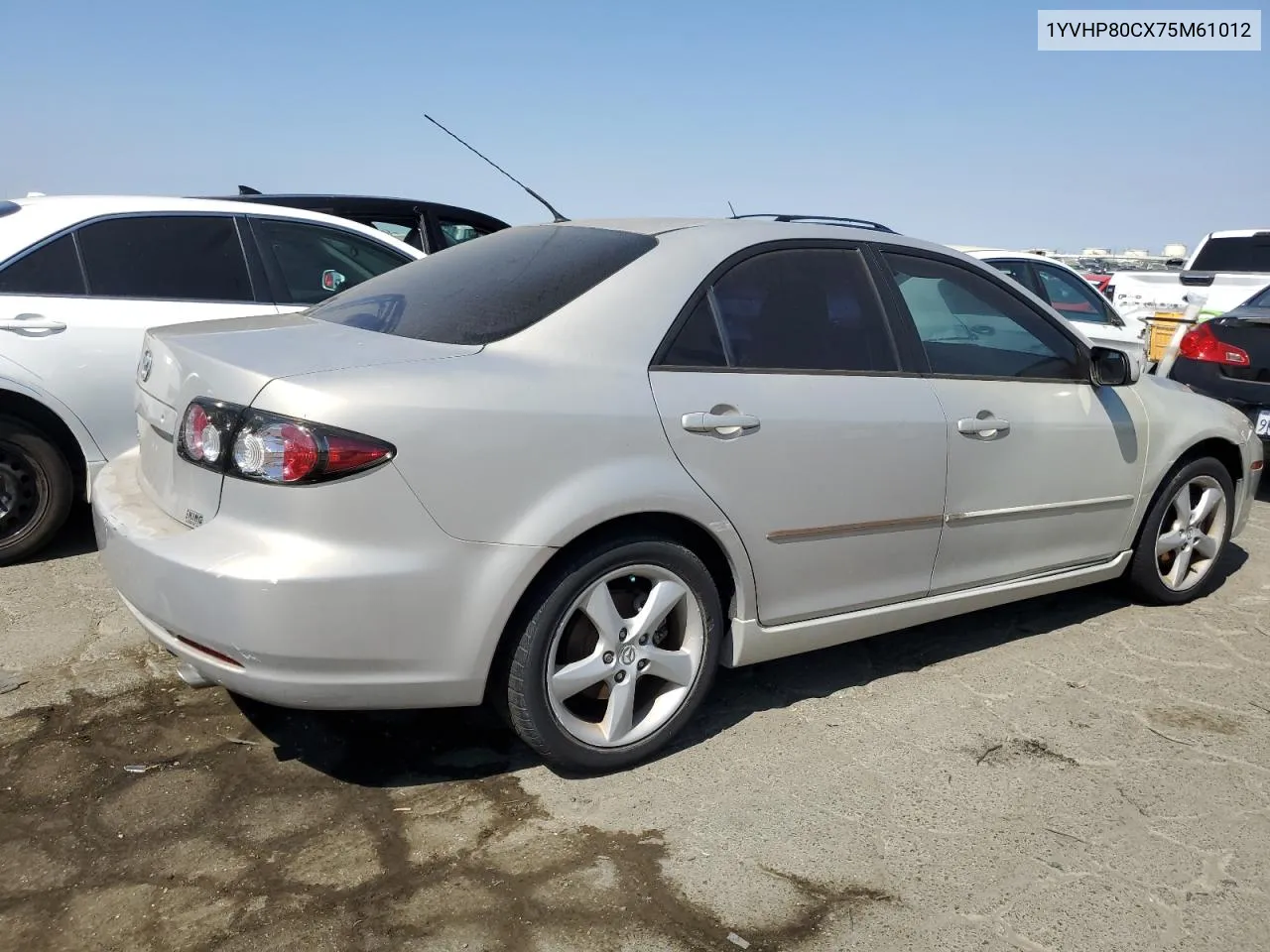 2007 Mazda 6 I VIN: 1YVHP80CX75M61012 Lot: 65189734