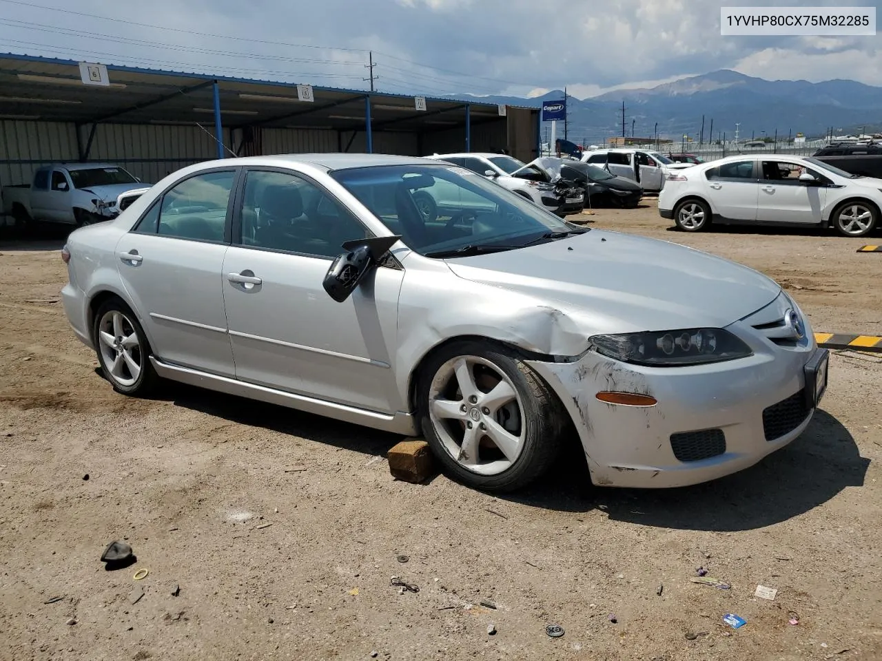 2007 Mazda 6 I VIN: 1YVHP80CX75M32285 Lot: 65946194