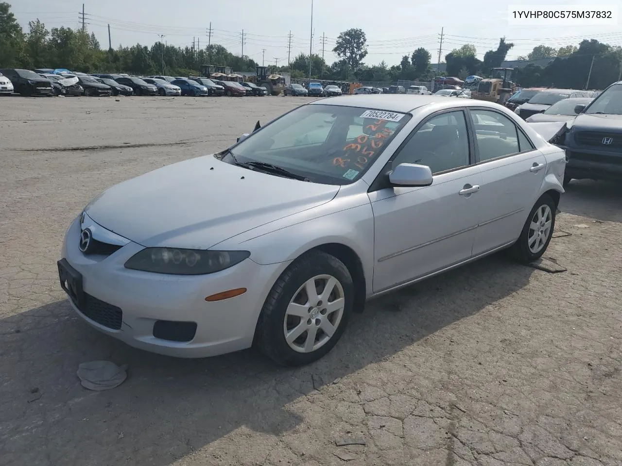 2007 Mazda 6 I VIN: 1YVHP80C575M37832 Lot: 70522784