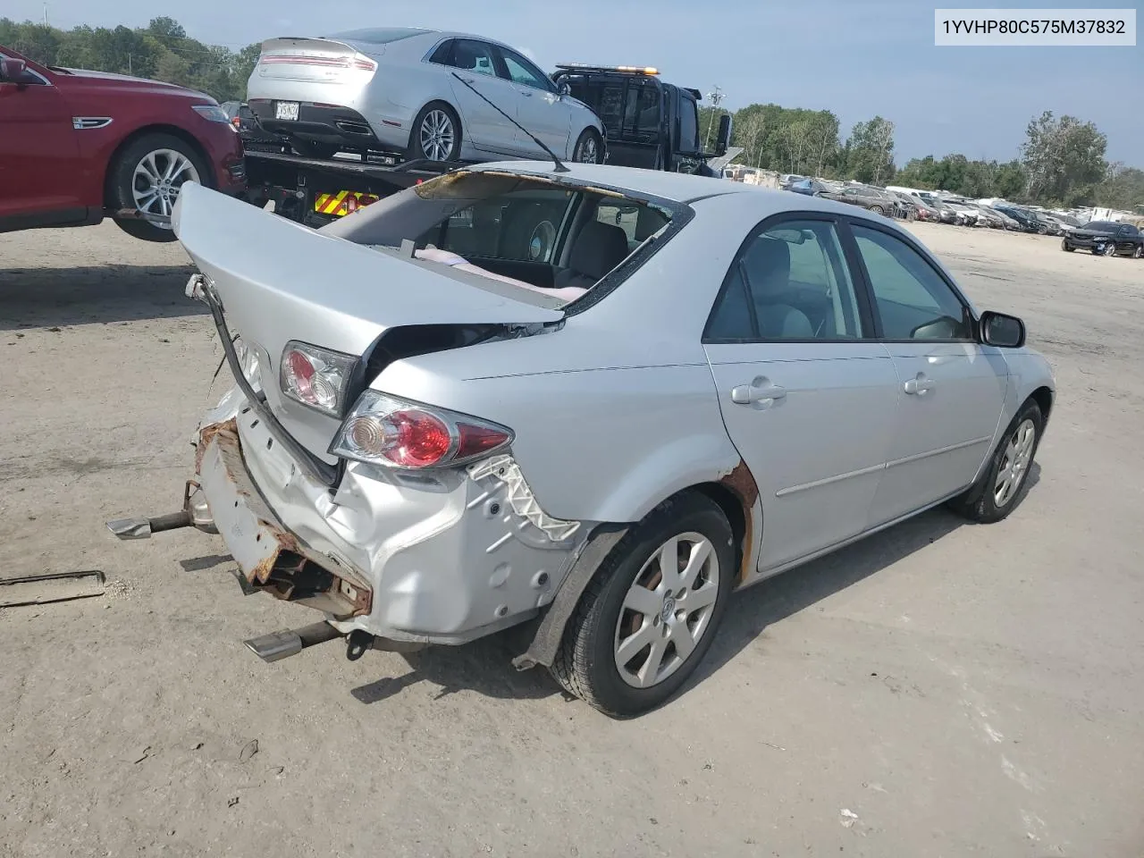 2007 Mazda 6 I VIN: 1YVHP80C575M37832 Lot: 70522784