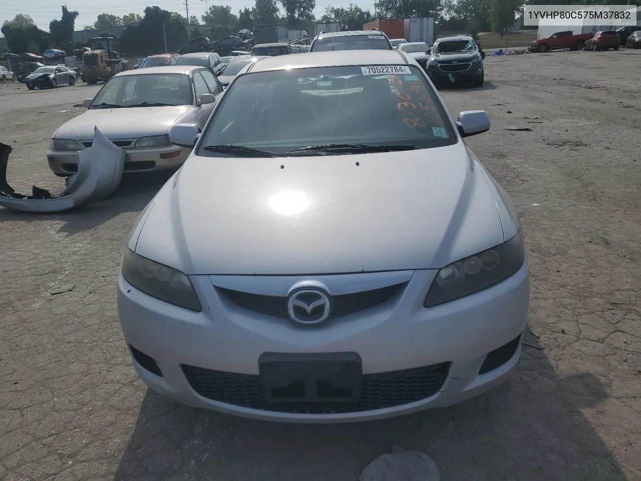 2007 Mazda 6 I VIN: 1YVHP80C575M37832 Lot: 70522784