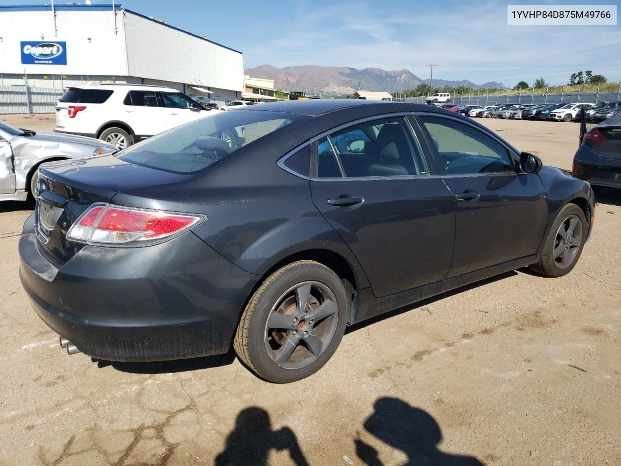 2007 Mazda 6 S VIN: 1YVHP84D875M49766 Lot: 70848584