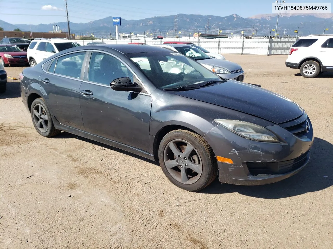 2007 Mazda 6 S VIN: 1YVHP84D875M49766 Lot: 70848584