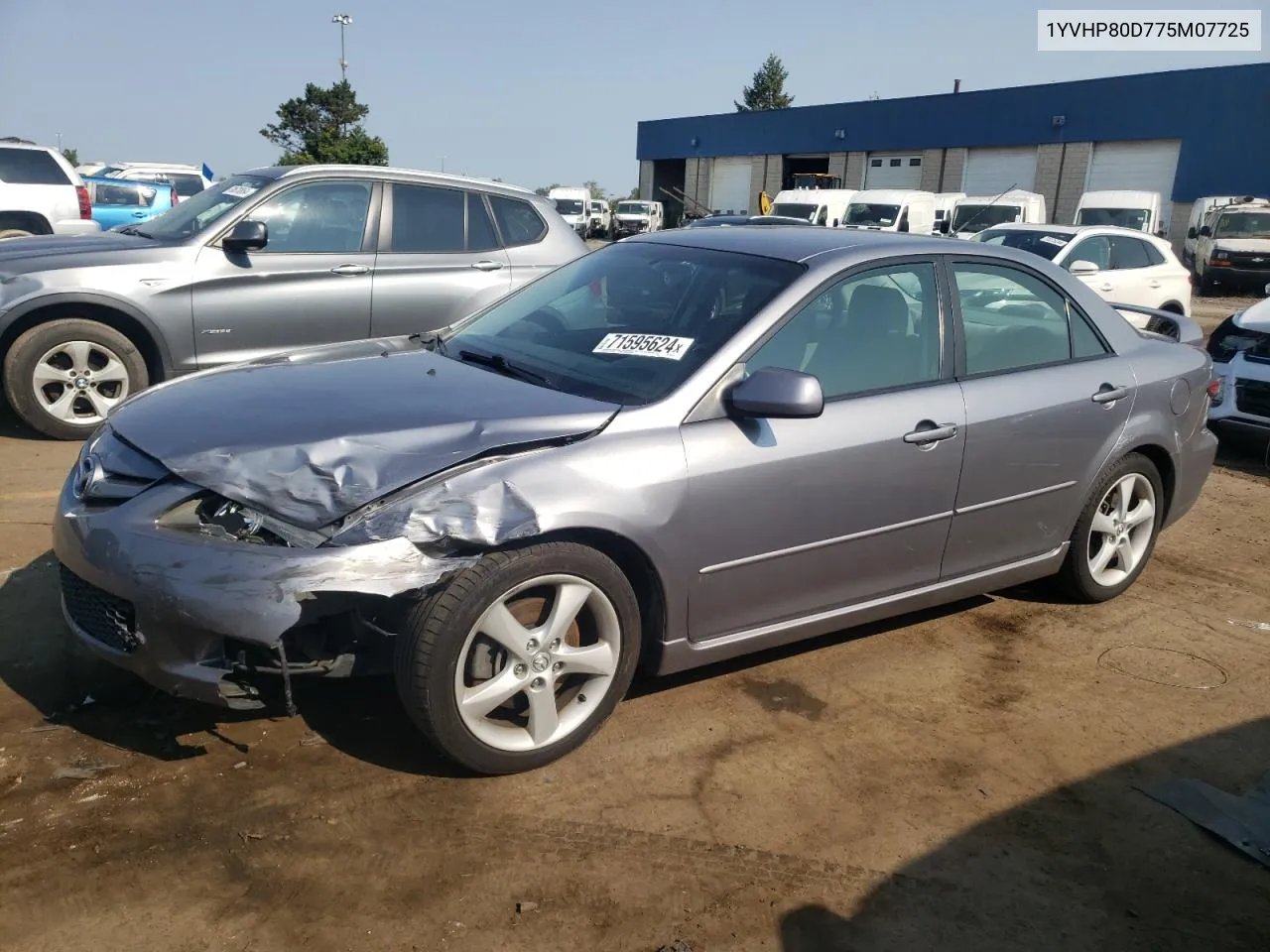 1YVHP80D775M07725 2007 Mazda 6 S