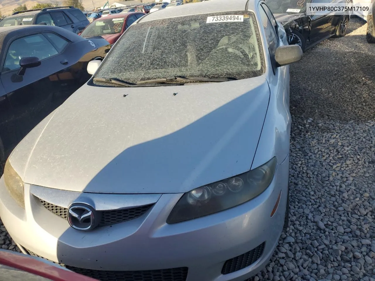 2007 Mazda 6 I VIN: 1YVHP80C375M17109 Lot: 73339494