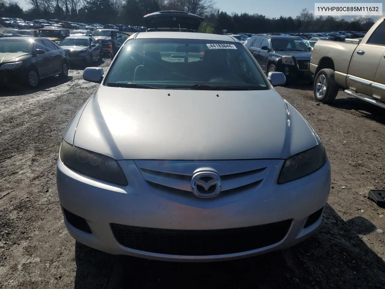 2008 Mazda 6 I VIN: 1YVHP80C885M11632 Lot: 44189844