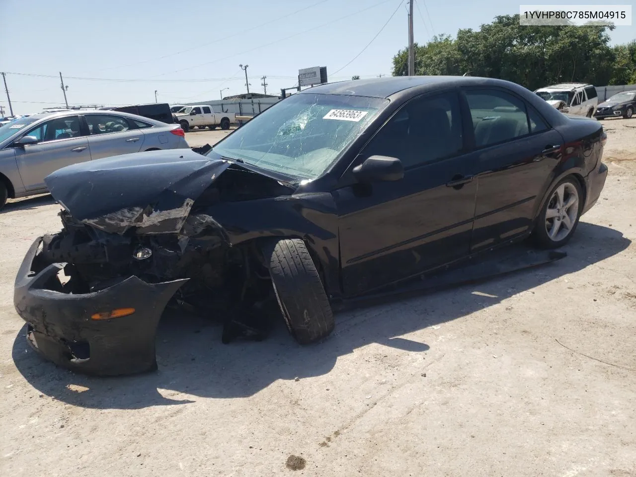 2008 Mazda 6 I VIN: 1YVHP80C785M04915 Lot: 49674874