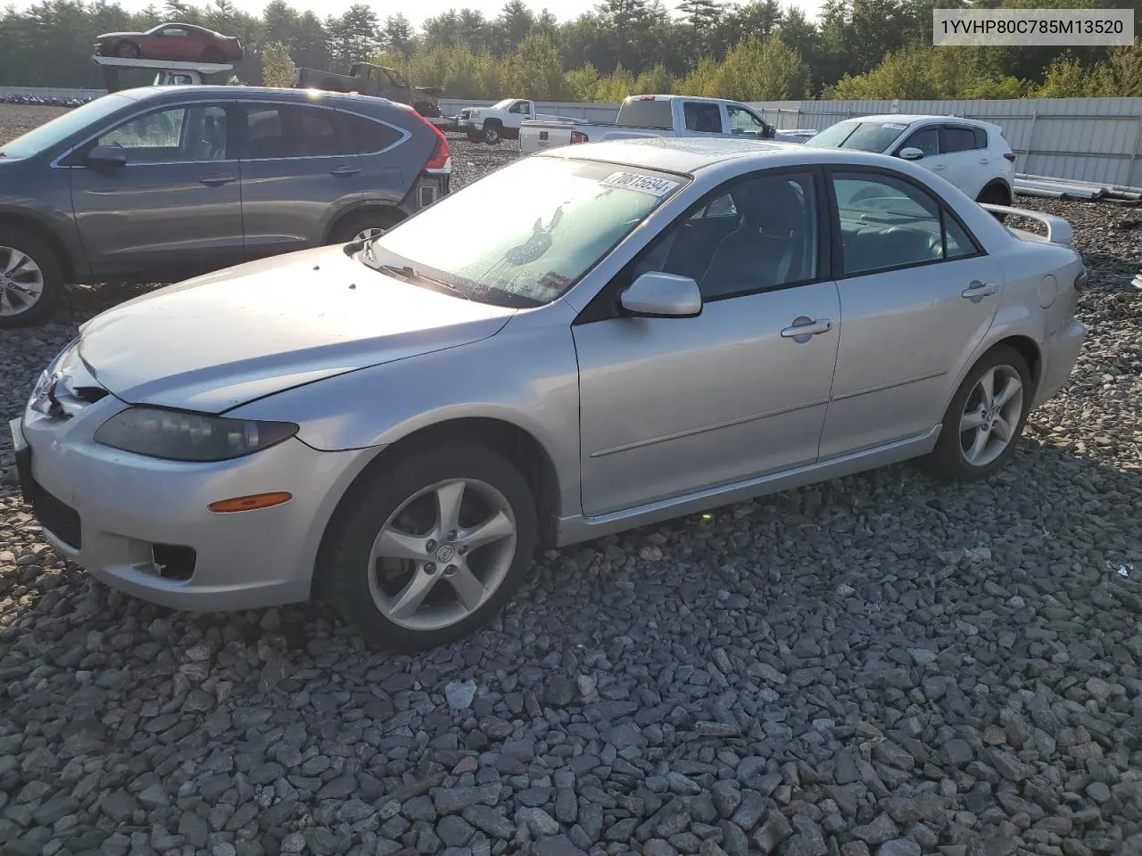 2008 Mazda 6 I VIN: 1YVHP80C785M13520 Lot: 70815694