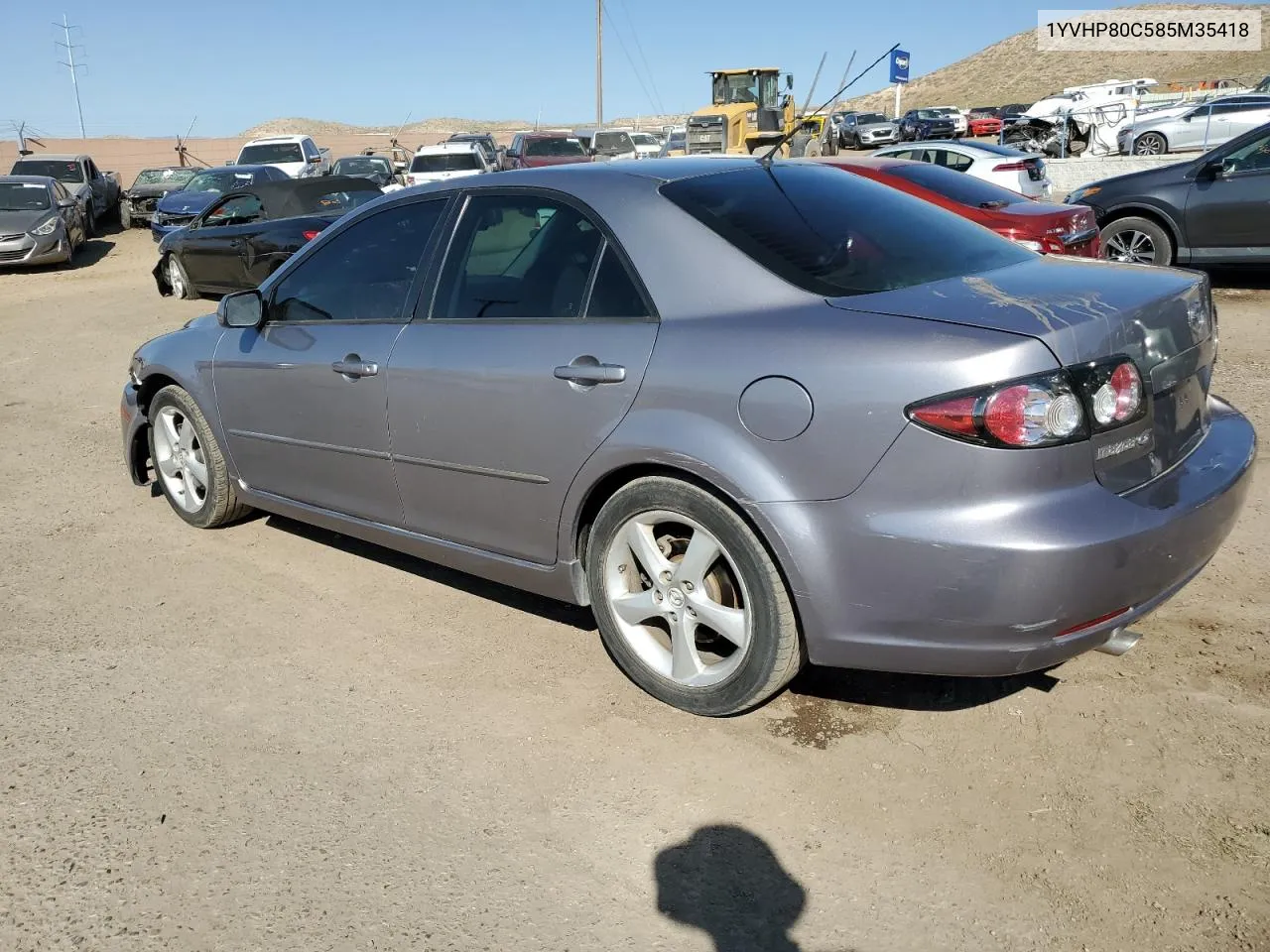 2008 Mazda 6 I VIN: 1YVHP80C585M35418 Lot: 71118844