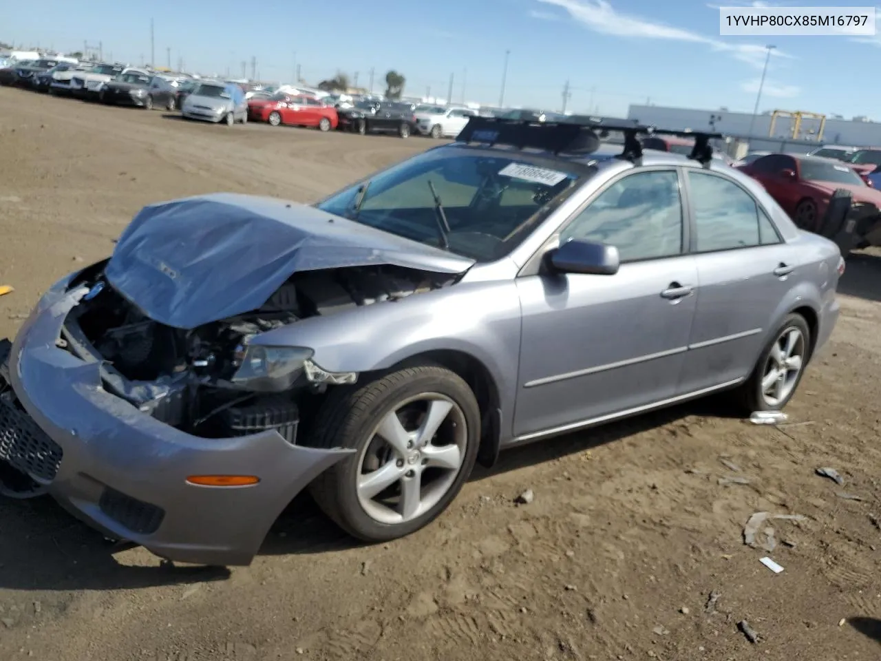 1YVHP80CX85M16797 2008 Mazda 6 I