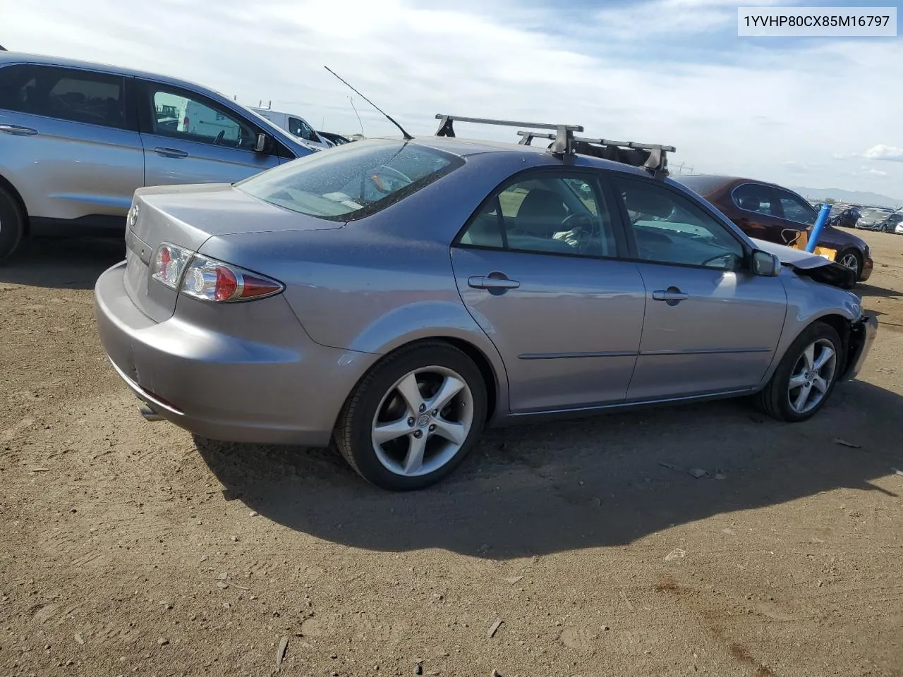 2008 Mazda 6 I VIN: 1YVHP80CX85M16797 Lot: 71808644