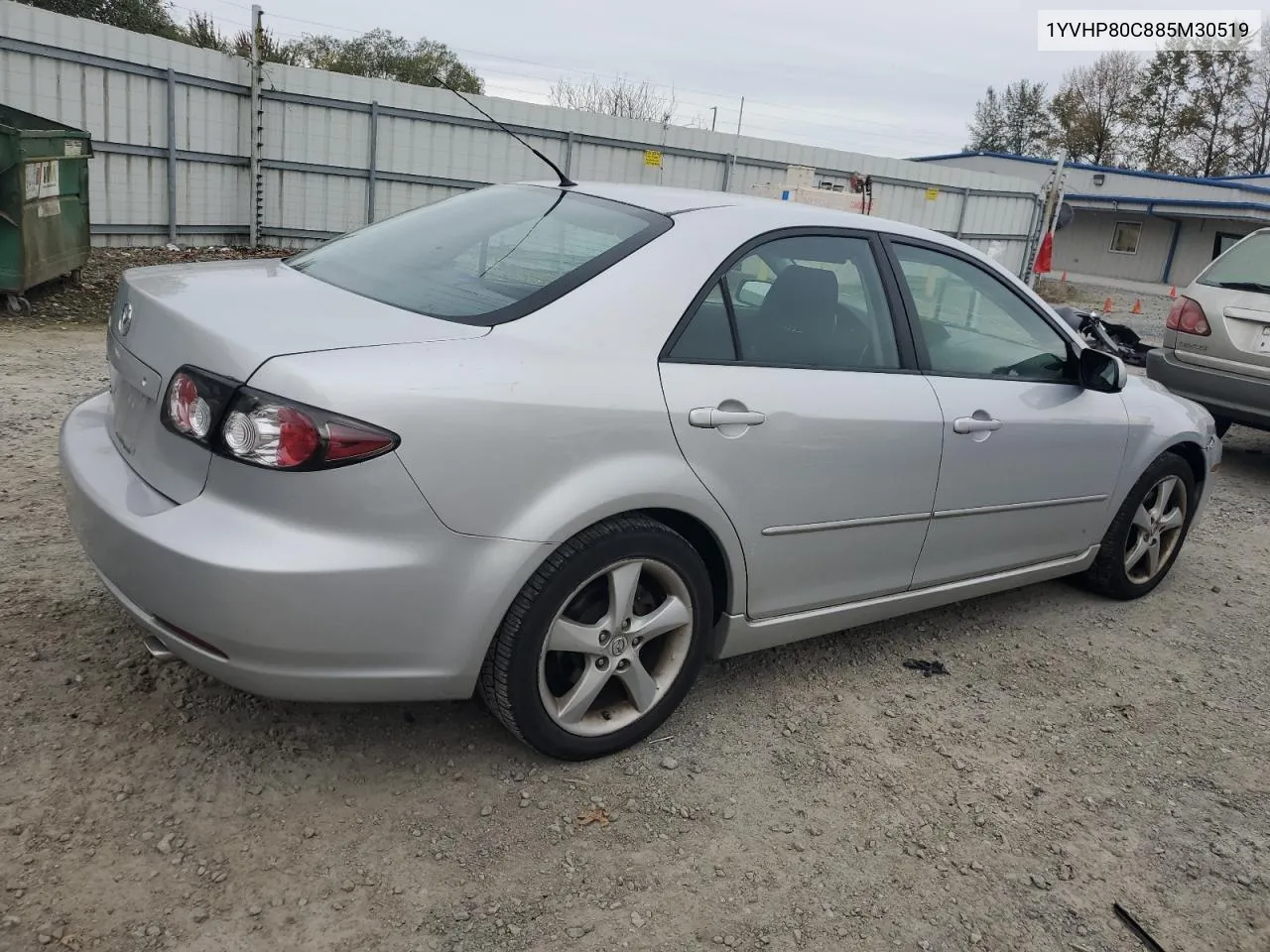 1YVHP80C885M30519 2008 Mazda 6 I