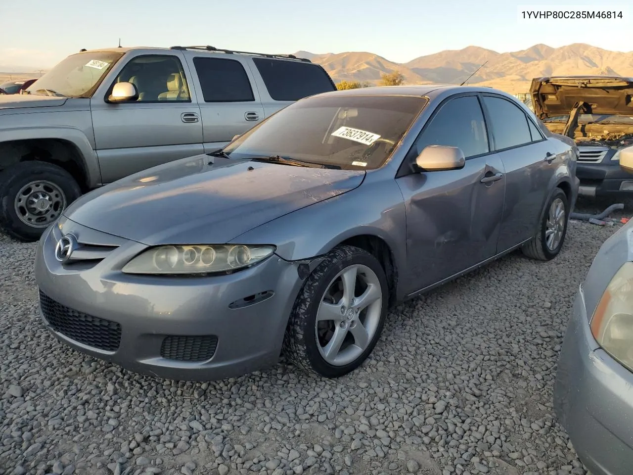 2008 Mazda 6 I VIN: 1YVHP80C285M46814 Lot: 73637914