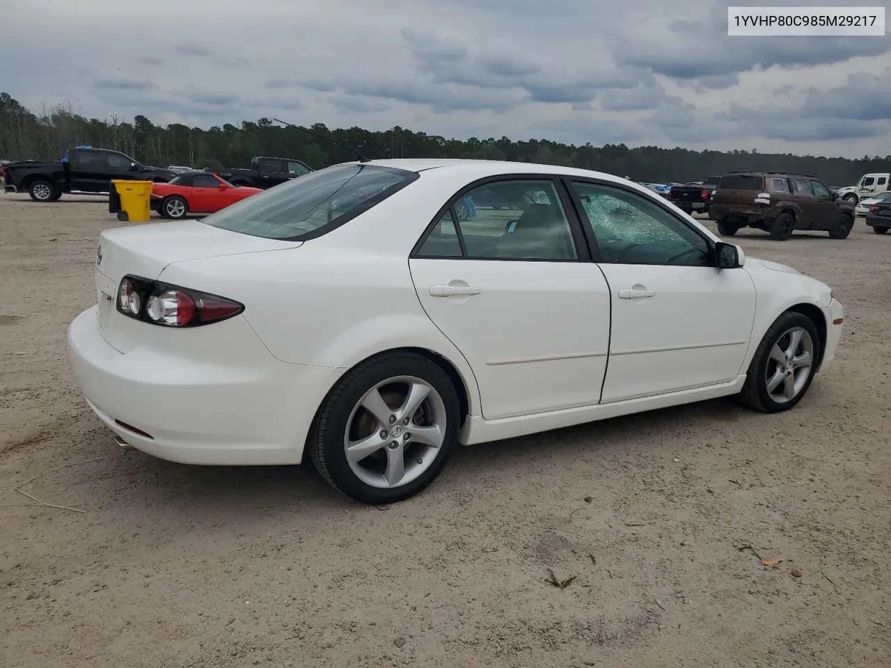 2008 Mazda 6 I VIN: 1YVHP80C985M29217 Lot: 74041944