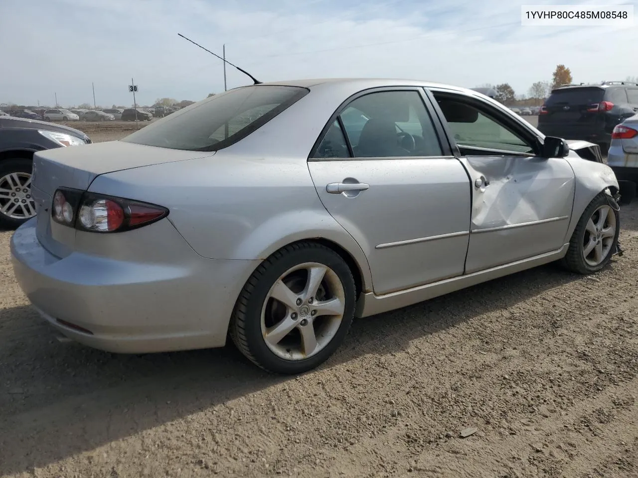 2008 Mazda 6 I VIN: 1YVHP80C485M08548 Lot: 76520844