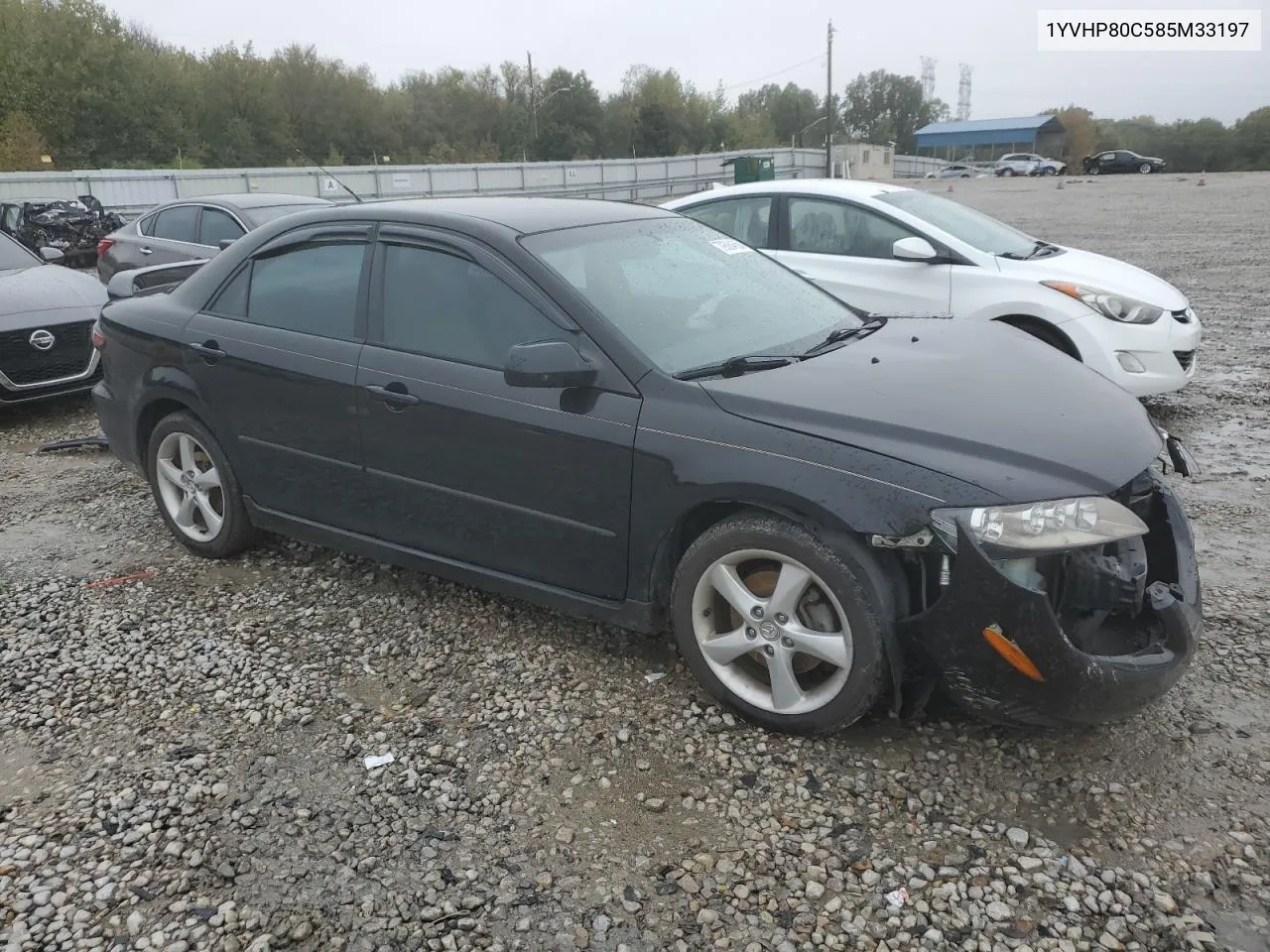 2008 Mazda 6 I VIN: 1YVHP80C585M33197 Lot: 79364664