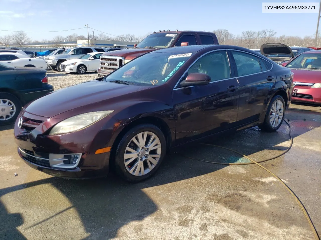 2009 Mazda 6 I VIN: 1YVHP82A495M33771 Lot: 42140504