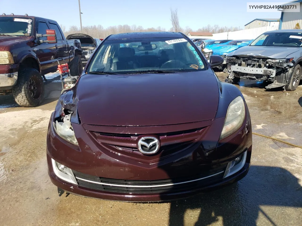 2009 Mazda 6 I VIN: 1YVHP82A495M33771 Lot: 42140504