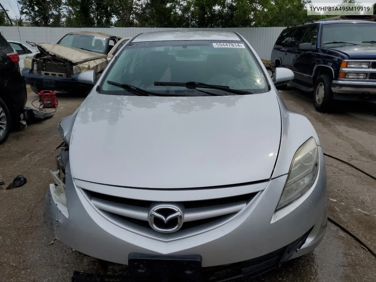 2009 Mazda 6 I VIN: 1YVHP81A495M19919 Lot: 59447814