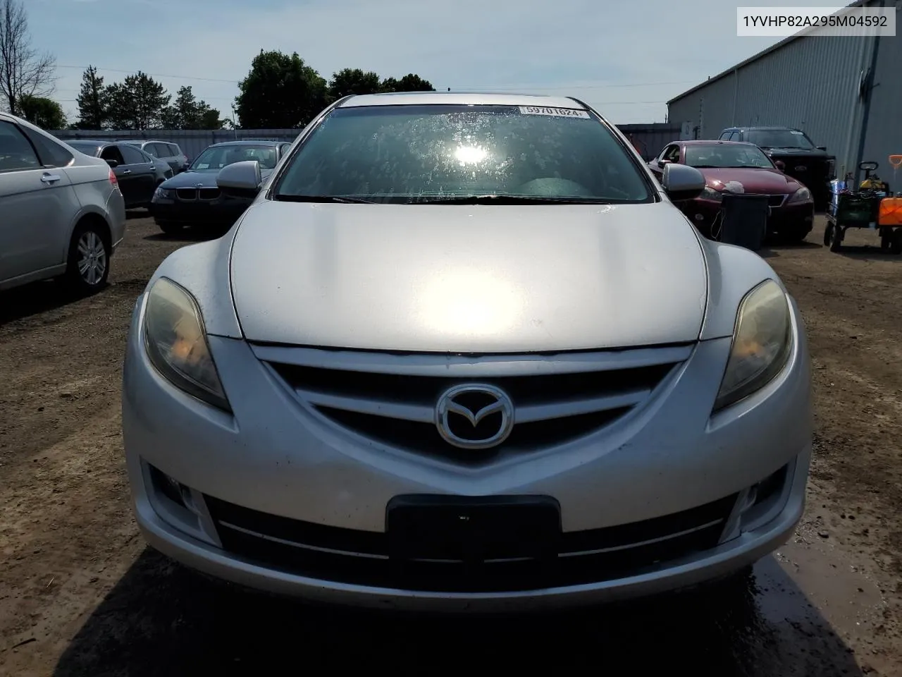 2009 Mazda 6 I VIN: 1YVHP82A295M04592 Lot: 59701624