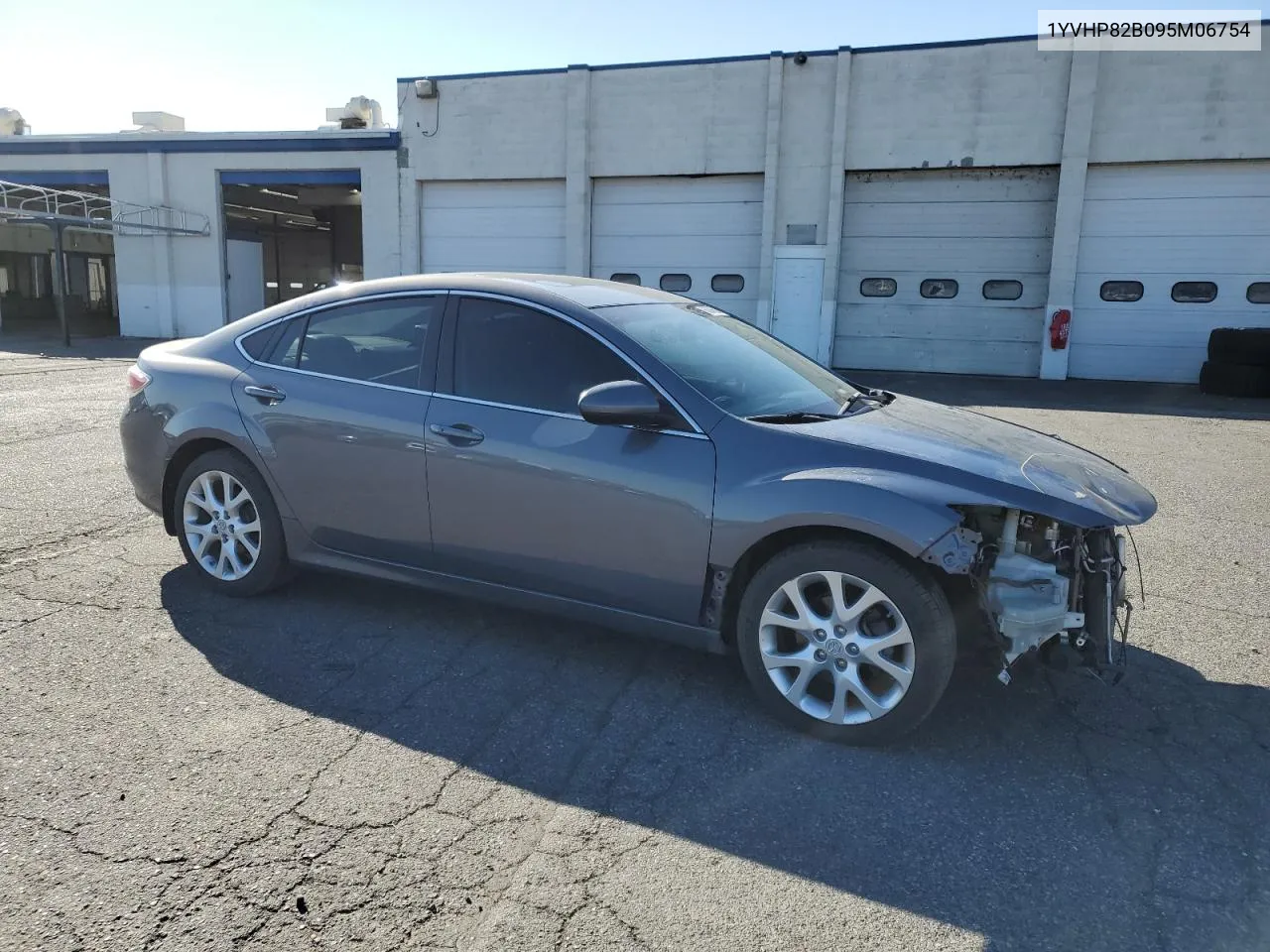 2009 Mazda 6 S VIN: 1YVHP82B095M06754 Lot: 68846594