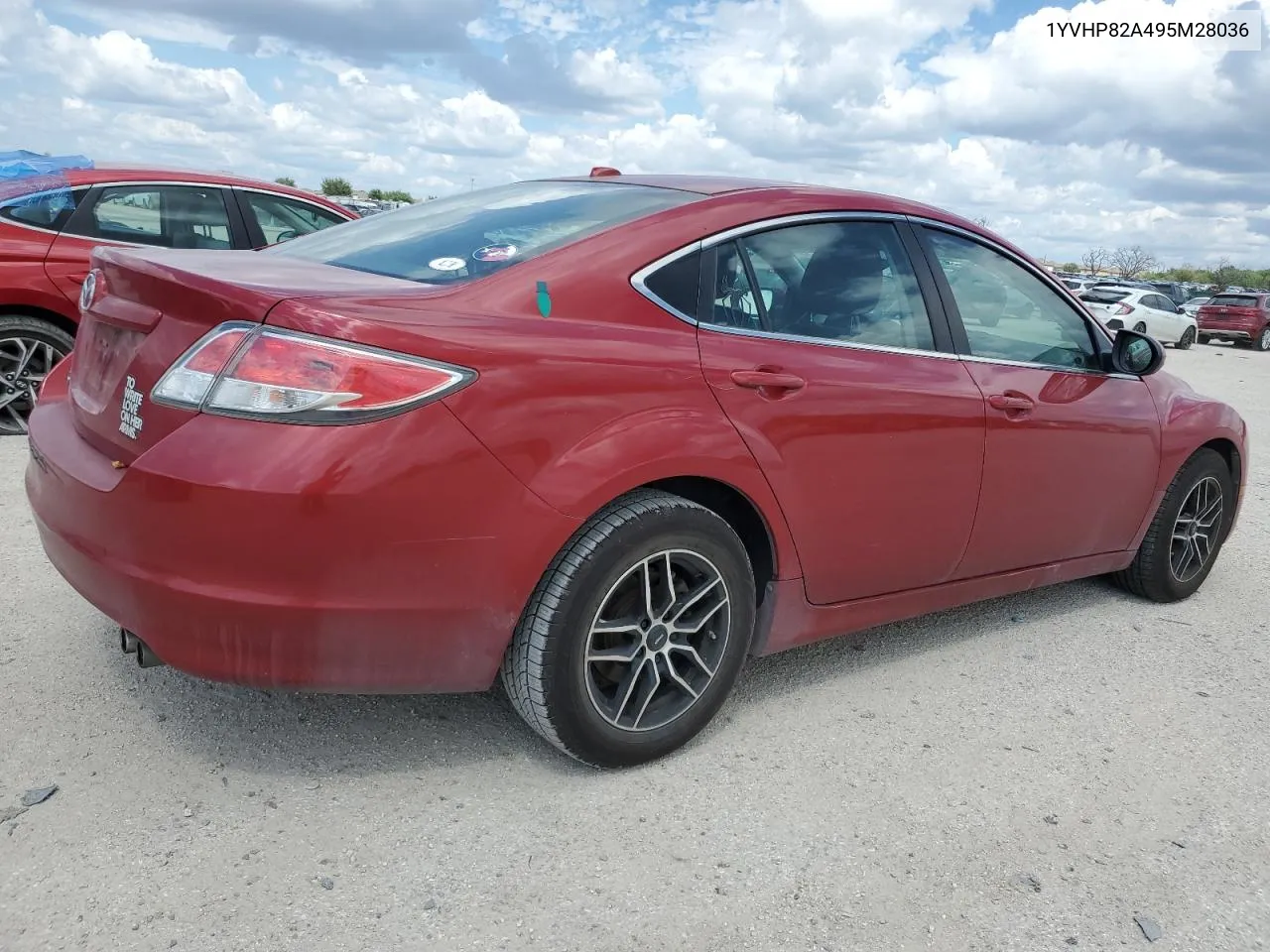 2009 Mazda 6 I VIN: 1YVHP82A495M28036 Lot: 70490624