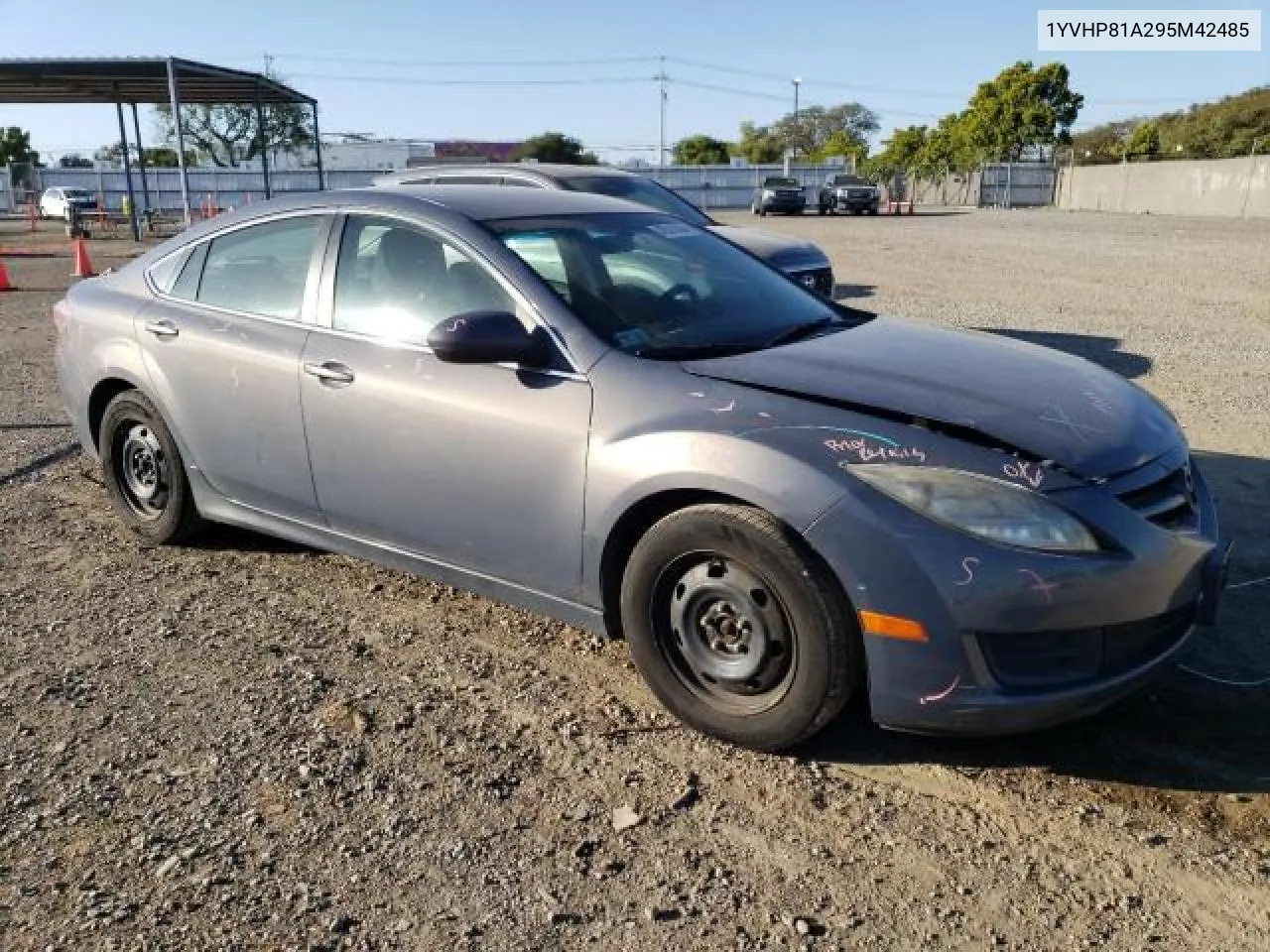 2009 Mazda 6 I VIN: 1YVHP81A295M42485 Lot: 72164784