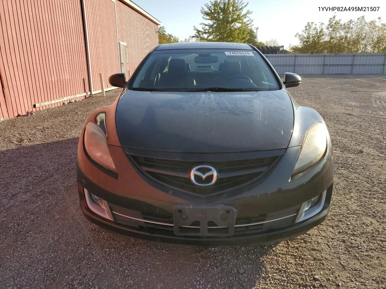 2009 Mazda 6 I VIN: 1YVHP82A495M21507 Lot: 74628374