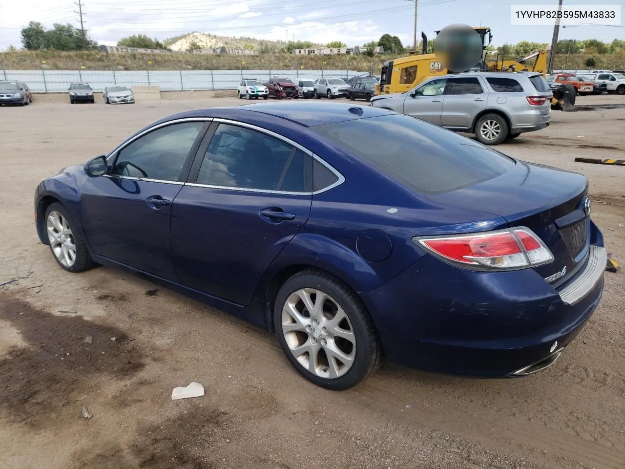 2009 Mazda 6 S VIN: 1YVHP82B595M43833 Lot: 75063354