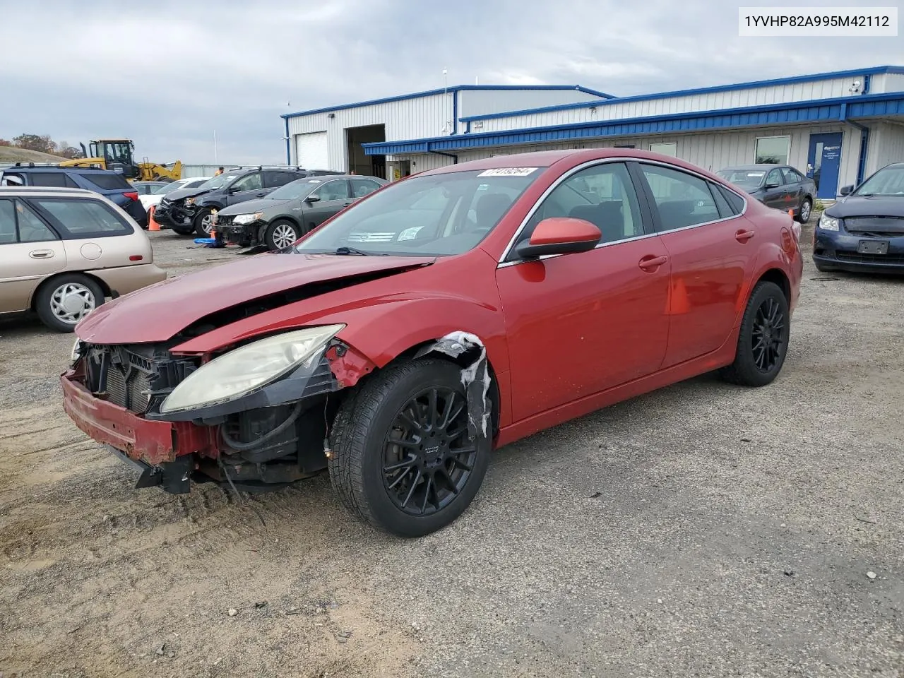 2009 Mazda 6 I VIN: 1YVHP82A995M42112 Lot: 77419264